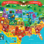 Illustrated Map Of The Ussara Lynn Cramb, Appeared On The | Interesting Maps Of The Usa