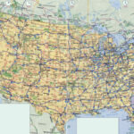 In High Resolution Highways Map Of The Usa. The Usa Highways Map | Highway Map Of The Usa