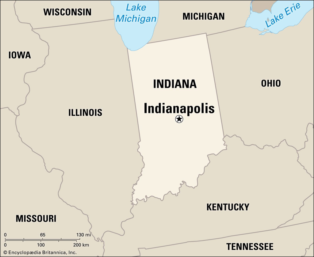 Indianapolis | City Guide &amp;amp; Attractions | Britannica | Indianapolis On The Map Of Usa