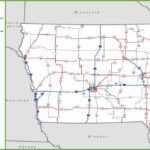 Iowa Road Map   Ontheworldmap | Road Map Of Iowa USA