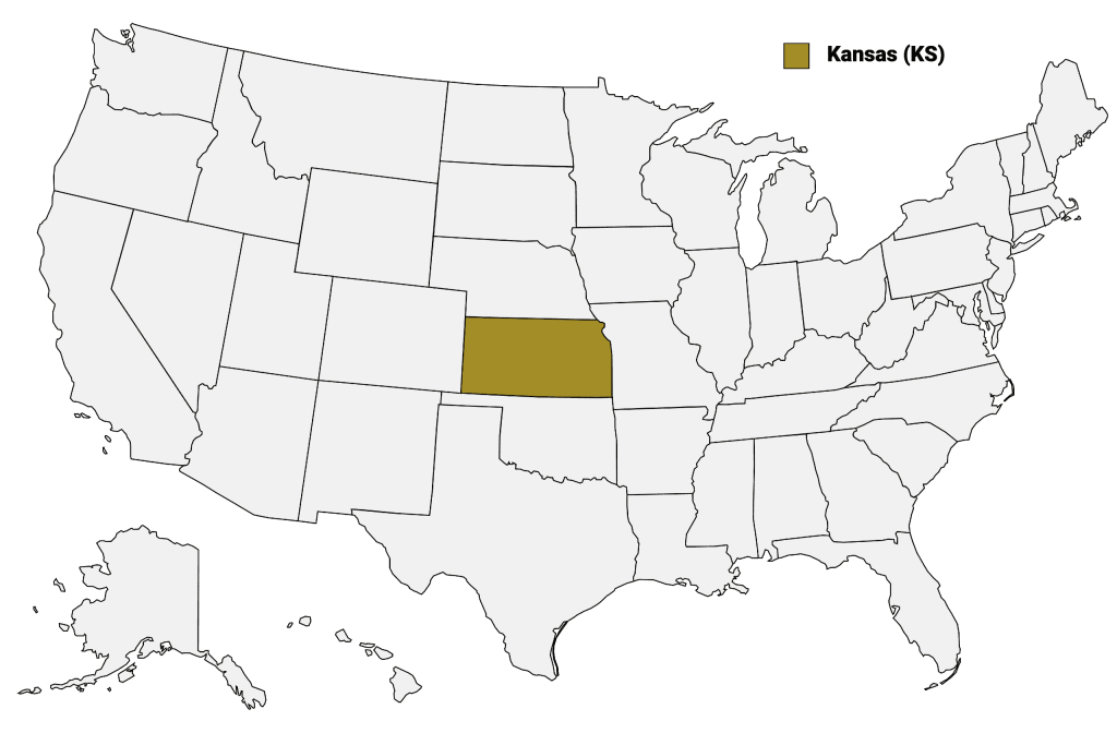 Kansas Counties Map | Mappr | Where Is Kansas On The Map Of Usa