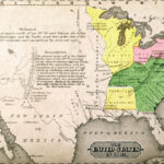 Karte Der Vereinigten Staaten Im Jahr 1803, Aus 'Our Whole Country | Map Of Usa In 1803