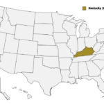 Kentucky Counties Map | Mappr | Kentucky On The Map Of Usa