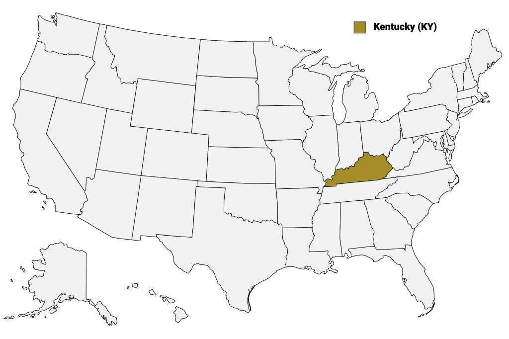 Kentucky Counties Map | Mappr | Kentucky On The Map Of Usa