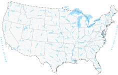 Lakes And Rivers Map Of The United States – Gis Geography | Map Of The Rivers In The Usa
