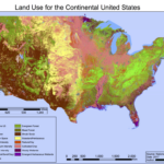 Land Use Map Of The Continental Usa I Made For My Dissertation | Exotic Map Of The Usa