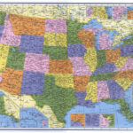 Large Detailed Administrative Map Of The Usa | Usa (United States | Detailed Map Of The USA
