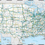 Large Detailed Highways Map Of The Us. The Us Large Detailed | Highway Map Of Usa With Cities