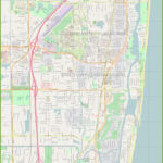 Large Detailed Map Of Boca Raton   Ontheworldmap | Map Of Boca Raton Florida Usa