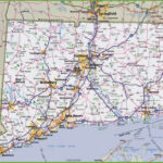 Large Detailed Map Of Connecticut With Cities And Towns | Detailed Map Of Connecticut USA