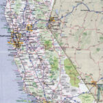 Large Detailed Road And Highways Map Of California State With All | Detailed Map Of California USA