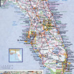 Large Detailed Roads And Highways Map Of Florida State With All | Detailed Map Of Florida Usa