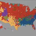 Largest Ancestrycounty : R/Mapporn | Printable Ethnic Region Map Of Usa
