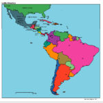 Latin America Political Map | Map Of Usa Central And South America