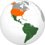 Latin America–United States Relations   Wikipedia | Map Of South America And Usa
