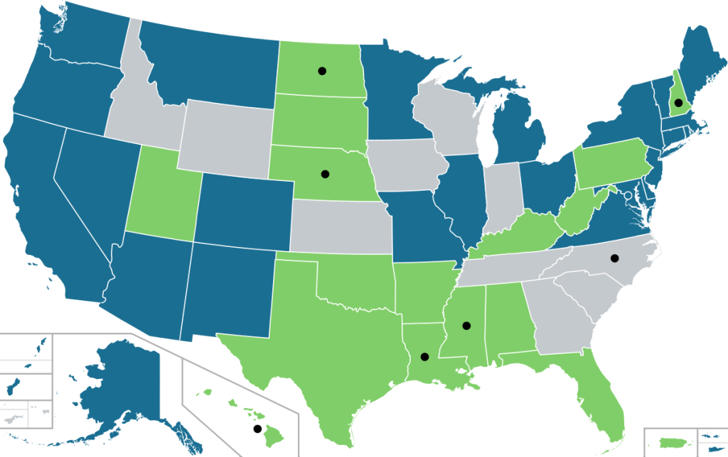 Legality Of Cannabisu.s. Jurisdiction - Wikipedia | Map of USA Where Weed Is Legal