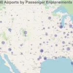 List Of Airports In The United States   Wikipedia | Map Of Usa Major Airports