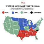 Locals, Do You Agree With This Map? Would You Say “Soft Drink” In | Map Of Usa By What They Call Soda Coke Pop
