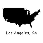 Los Angeles California Auf Usa Map, La Ca Vereinigte Staaten Von | Los Angeles On Map Of Usa