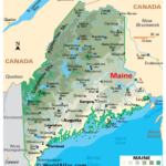 Maine Maps & Facts   World Atlas | Detailed Map Of Maine USA