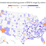 Map: Cost Of Living Comparison For U.s. Cities | Cost Of Living USA Map