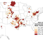 Map: Hydraulically Fractured Wells | U.s. Geological Survey | Map Of Fracking In The Usa