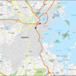 Map Of Boston, Massachusetts   Gis Geography | Map Of Boston Area USA