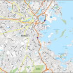 Map Of Boston, Massachusetts   Gis Geography | Street Map Of Boston Usa