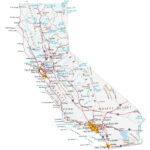 Map Of California   Cities And Highways   Gis Geography | Map Of Cities In California Usa