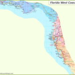 Map Of Florida West Coast   Florida Gulf Coast Map   Ontheworldmap | Map Of West Coast Of Florida Usa