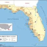 Map Of Florida West Coast, Florida West Coast Map | Map Of West Coast Of Florida Usa