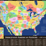 Map Of Indigenous American Nations, C.1500S (Public Domain | Map Of Native Tribes In Usa