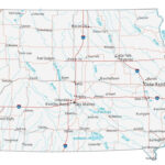 Map Of Iowa   Cities And Roads   Gis Geography | Road Map Of Iowa Usa