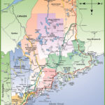 Map Of Maine Coast   Ontheworldmap | Map Of Coast Of Maine Usa