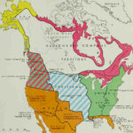 Map Of North America 1670 1867 | Map Of USA In 1700