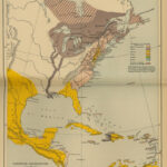 Map Of North America 1700 | Map Of Usa In 1700