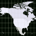 Map Of North America With Latitude And Longitude Grid | Map Of USA With Longitude And Latitude Lines