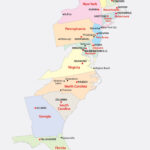 Map Of Northeastern United States | Mappr | Map Of Northeast Coast Of Usa