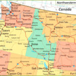 Map Of Northwestern United States   Ontheworldmap | Map Of Nw USA