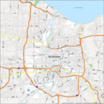 Map Of Rochester, New York   Gis Geography | Map Of Rochester New York Usa