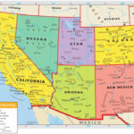 Map Of Southwest Usa   Map Southwest Usa (Northern America   Americas) | Southwest Map Of Usa
