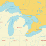 Map Of The Great Lakes Of North America   Gis Geography | Great Lakes On Map Of USA