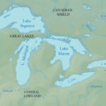 Map Of The Great Lakes Of North America   Gis Geography | Map Of Great Lakes USA