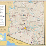 Map Of The State Of Arizona, Usa   Nations Online Project | Map Of Arizona USA