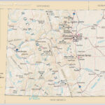 Map Of The State Of Colorado, Usa   Nations Online Project | State Map Of Colorado USA