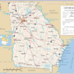 Map Of The State Of Georgia, Usa   Nations Online Project | Map Of Georgia Usa