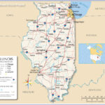 Map Of The State Of Illinois, Usa   Nations Online Project | Map Of Illinois State USA