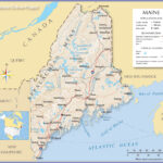Map Of The State Of Maine, Usa   Nations Online Project | Detailed Map Of Maine Usa