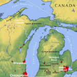 Map Of The State Of Michigan, Usa   Nations Online Project | Map Of Detroit Michigan USA