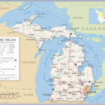 Map Of The State Of Michigan, Usa   Nations Online Project | Map Of Michigan In USA